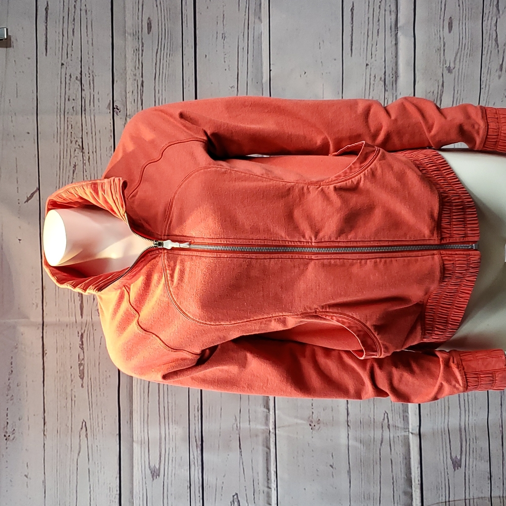 Lululemon Salmon Scuba Sweater size 6